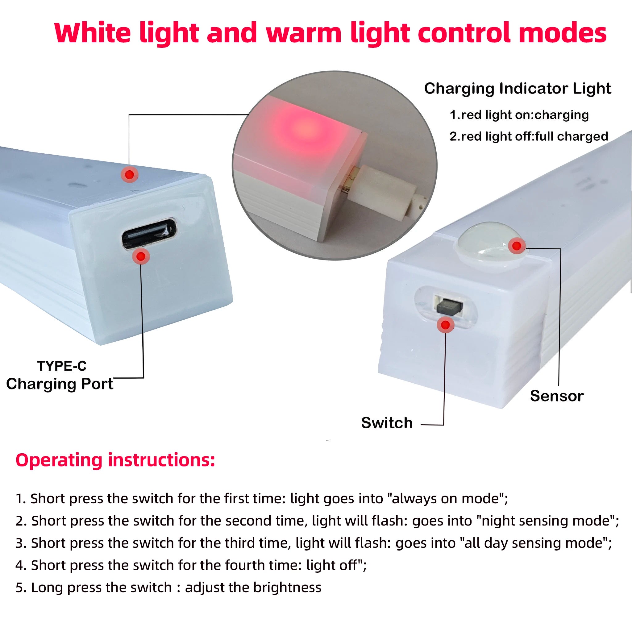SmartGlow™ Motion Sensor LED Light